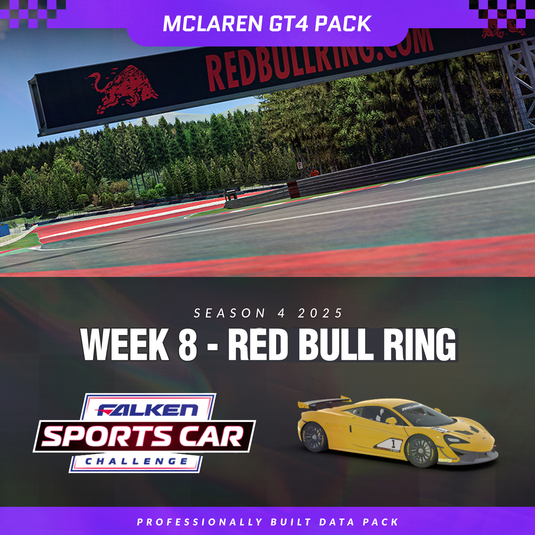 25S4 - McLaren GT4 - W8 - Red Bull Ring