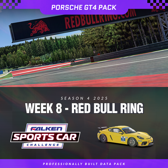 25S4 - Porsche GT4 - W8 - Red Bull Ring