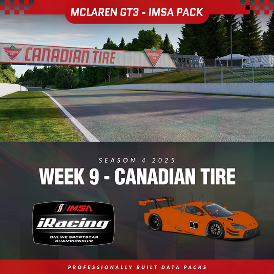 25S4 - McLaren 720S GT3 EVO - W9 - Canadian Tire