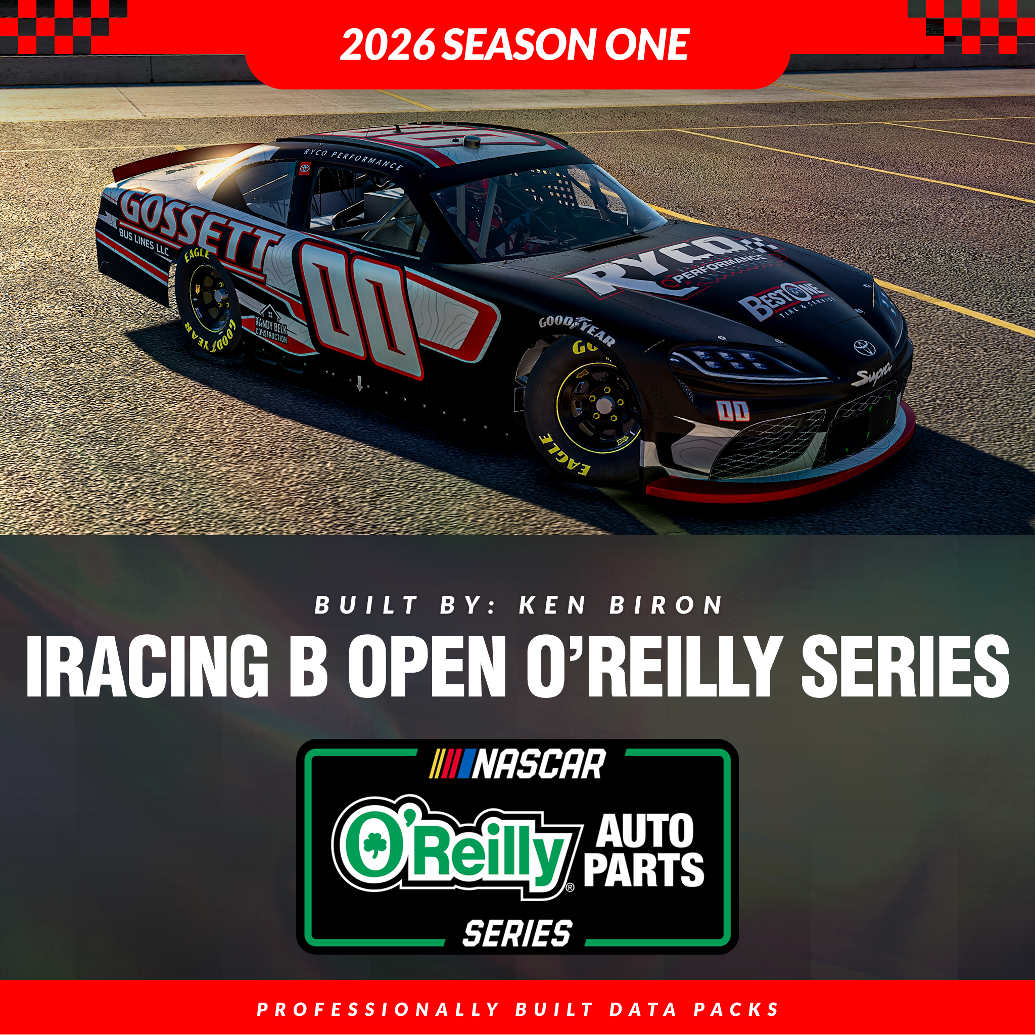 iRacing - B Open - Data Packs – RYCO Performance / iRacing Setup Shop