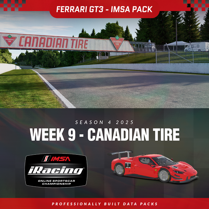 25S4 - Ferrari 296 GT3 - W9 - Canadian Tire