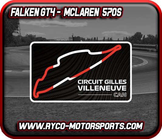 Falken Tyre GT4 - McLaren 570 - Montreal